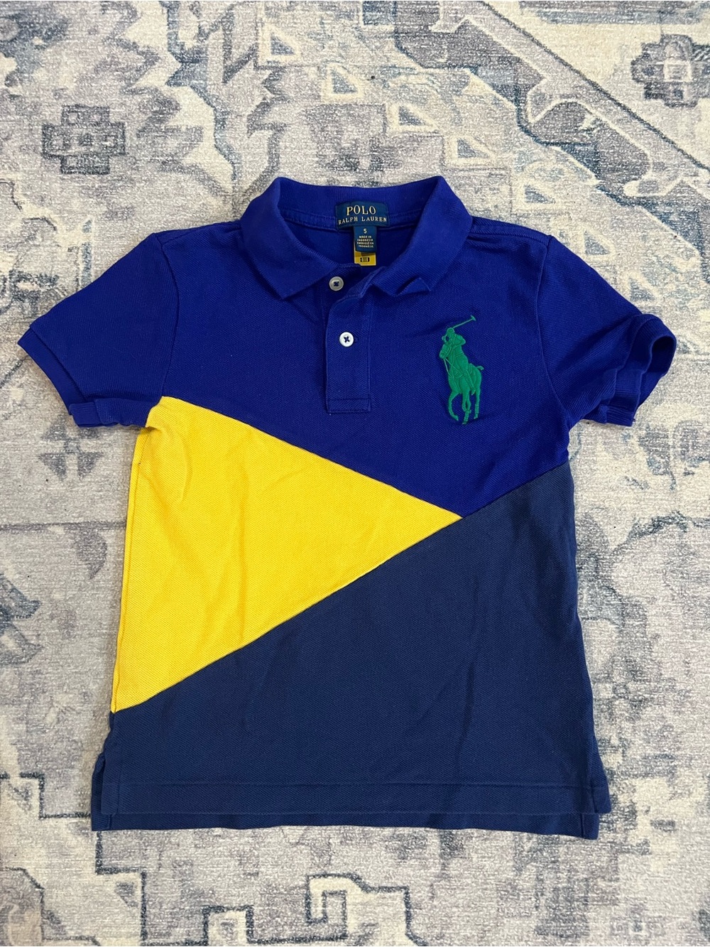 Polo Ralph Lauren Boys Colorblock Polo Shirt